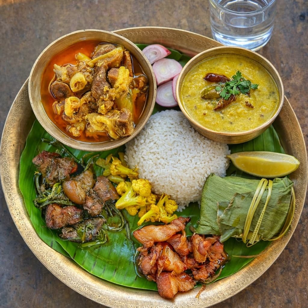 Special Pork Thali